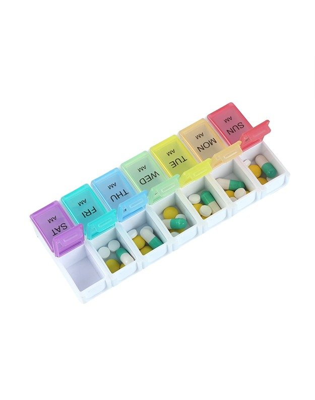 Vaistų dėžutė savaitei 1