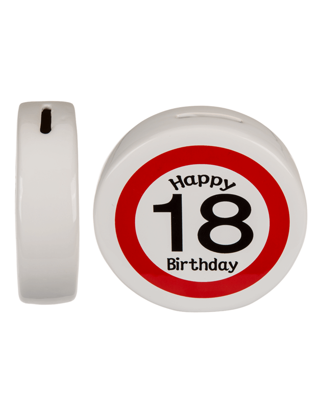 Taupyklė - 18  Happy Birthday