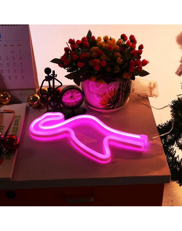 Neoninė lempa Flamingas LED