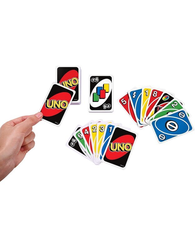 UNO kortų žaidimas
