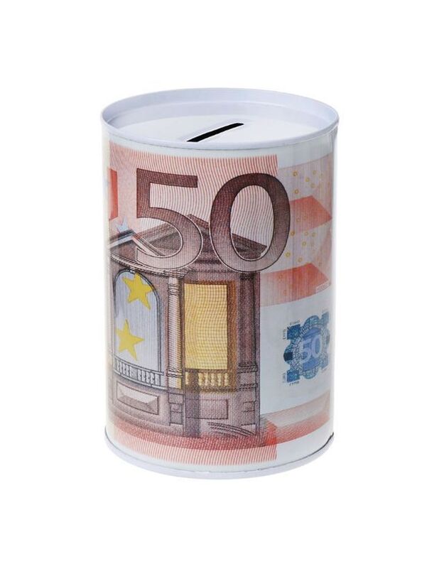 Metalinė taupyklė "50 EURO"