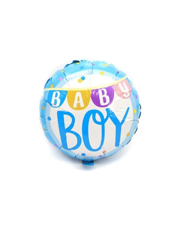 5 balionų rinkinys berniukui - baby boy