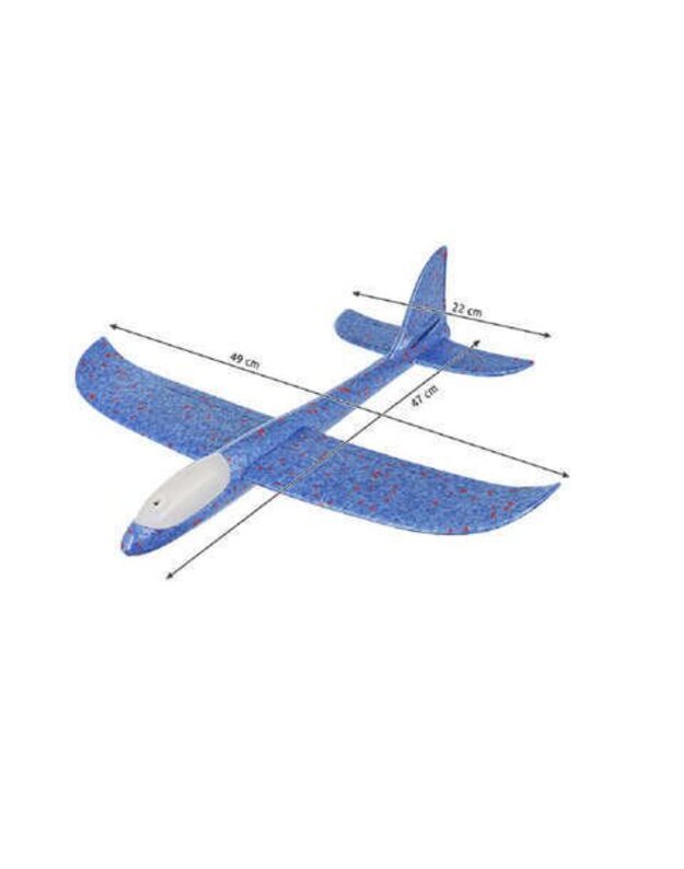 Žaislinis putų polistirolo lėktuvas